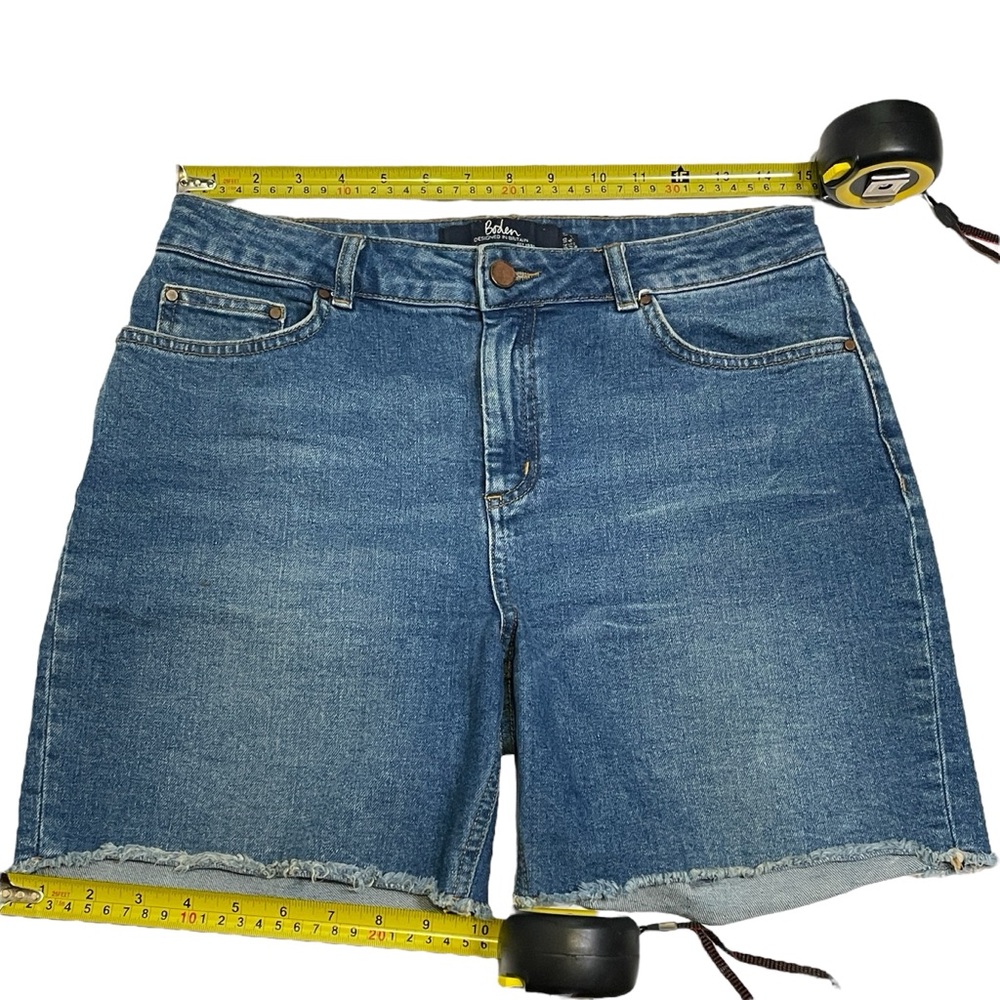 Boden Women's Denim Salcome Short Size 6 NWOT - Picture 9 of 12